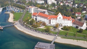 Seehotel Am Kaiserstrand am Lochauer Bodenseeufer Foto clavis